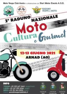Motoraduno "MOTO CULTURA E GOURMET" - Arnad - 12.13/06/2021